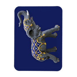 Karuselldjur Elefant Foto Magnet