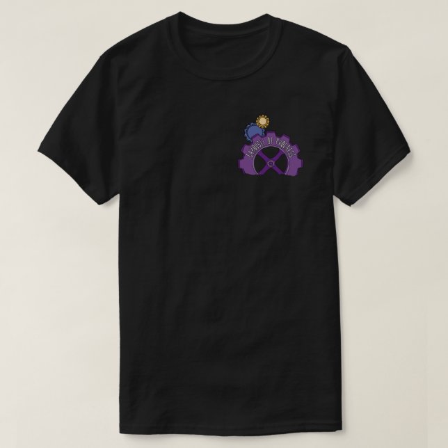 Karusellen över den framskridna konstruktionen .pn t shirt (Design framsida)