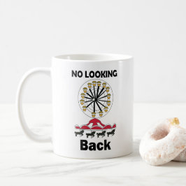 Karusellfärd Ingen tillbakablick Inspirerande Cita Kaffemugg
