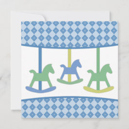 Karusellfödelsedagsfest inbjudan