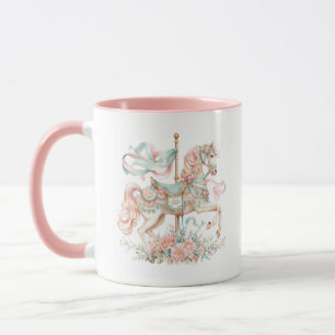 Karusellhäst Kaffe Mugg