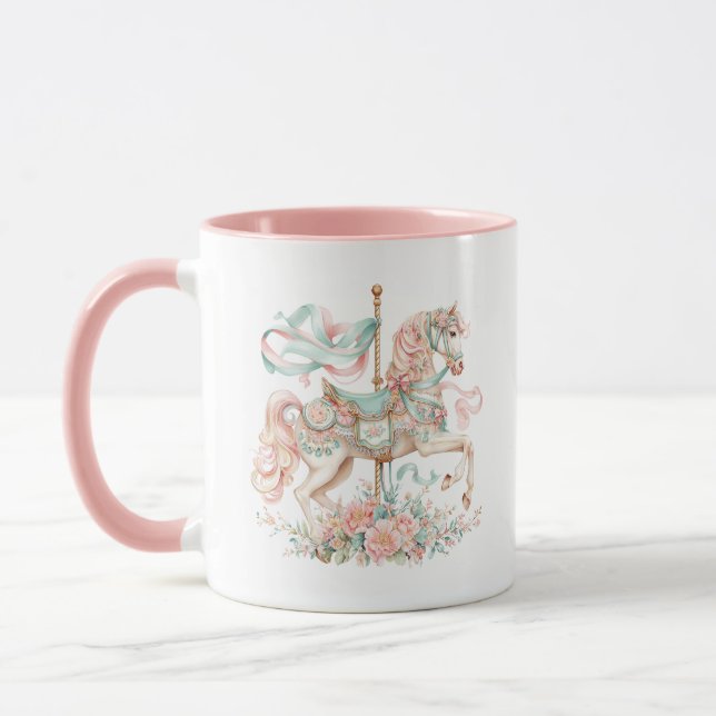 Karusellhäst Kaffe Mugg (Vänster)