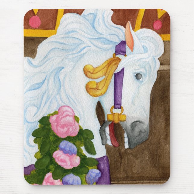 Karusellhäst Mousepad Musmatta (Framsidan)
