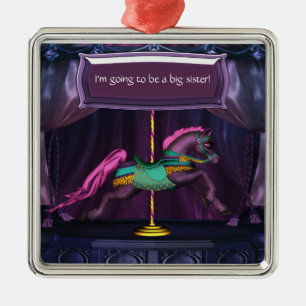 Karusellhäst Storasyster Minnessmycke Ornament