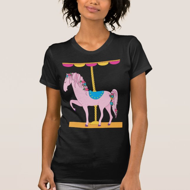 Karusellhäst Tee Shirt (Framsida)