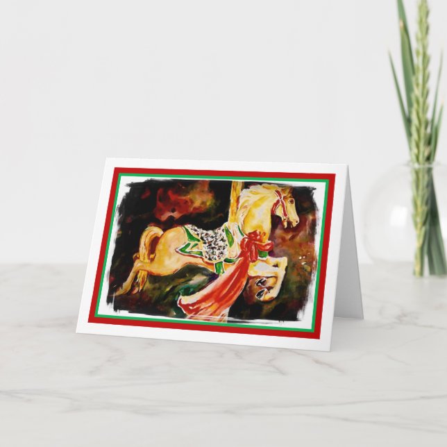 Karuselljulkort Kort (Framsida)