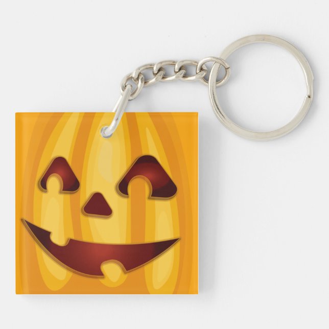 Karvpumpad pumpliknande Halloween-konstruktion (Baksidan)