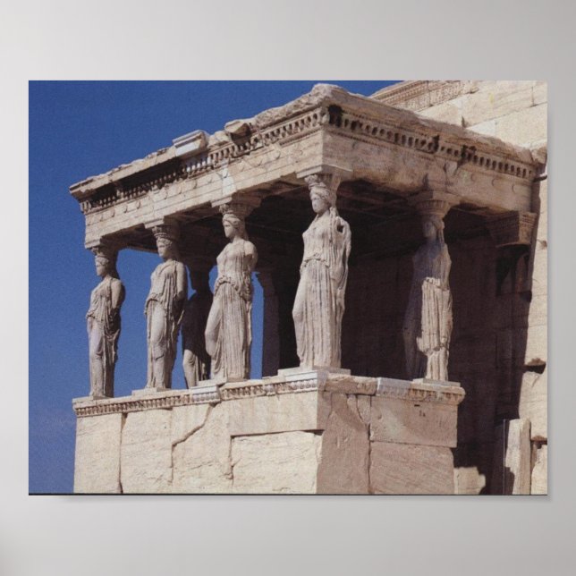 Karyatider Aten Poster (Framsidan)
