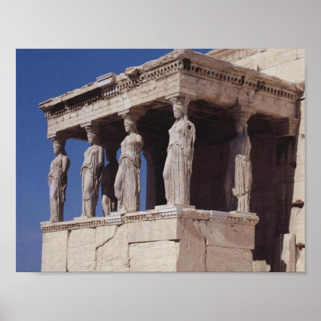 Karyatider Aten Poster (Framsidan)