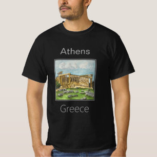 Karyatider Erechtheion, Akropolis, Grekland T Shirt