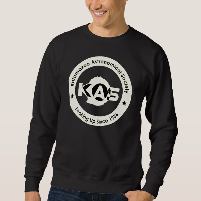 KAS Ohooded Sweatshirt (stor Logotyp) (Framsida)