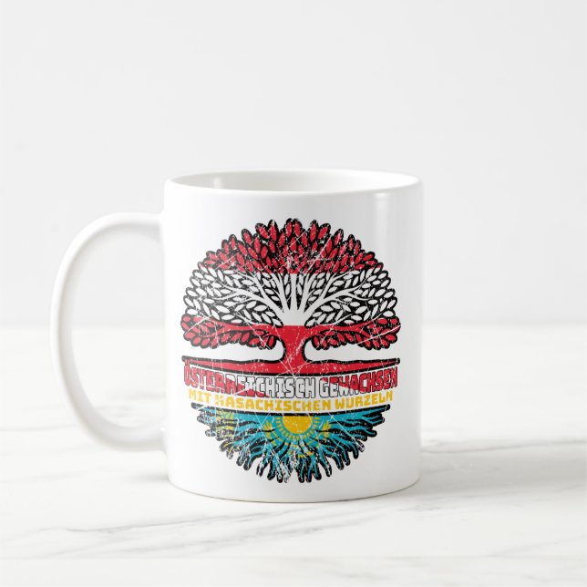 kasachstan Kasachisch Österreichisch Kaffemugg (Vänster)