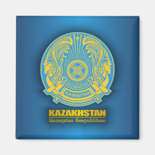 Kasakhstan COA Magnet