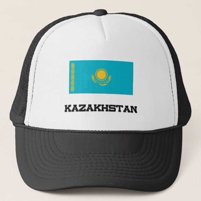 Kasakhstan flagga keps (Framsida)