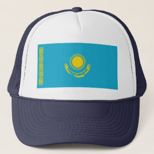 Kasakhstan flaggahatt keps