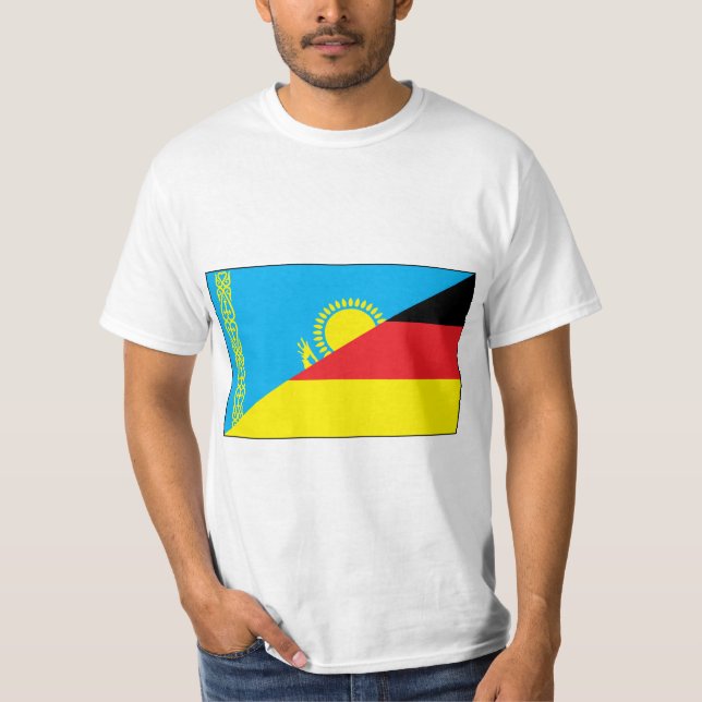 Kasakhstan - tyskland skjorta tröja (Framsida)