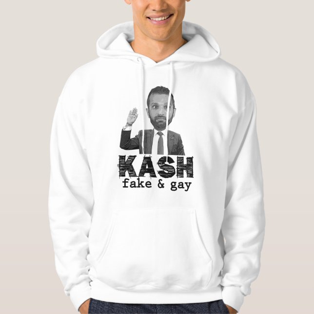 kash fake & gay hoodie (Framsida)