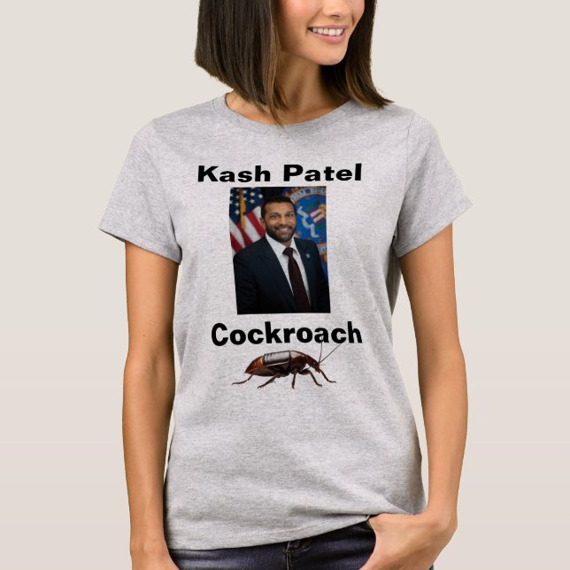 Kash Patel T-Shirt (Framsida)