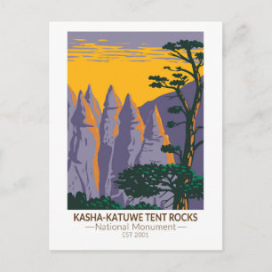 Kasha - Katuwe Tent Rocks National Monument Vykort