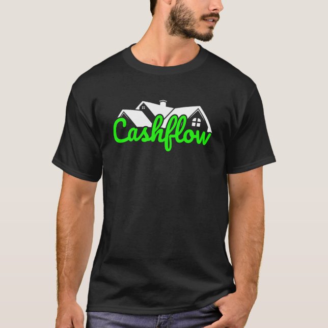 Kashflow Real Gods Egendom Investor Pullover Ho T Shirt (Framsida)