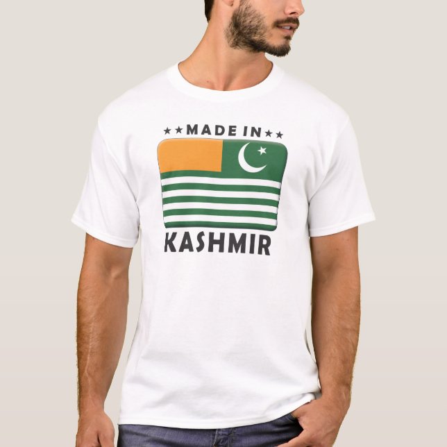 Kashmir 2 gjorde t shirt (Framsida)