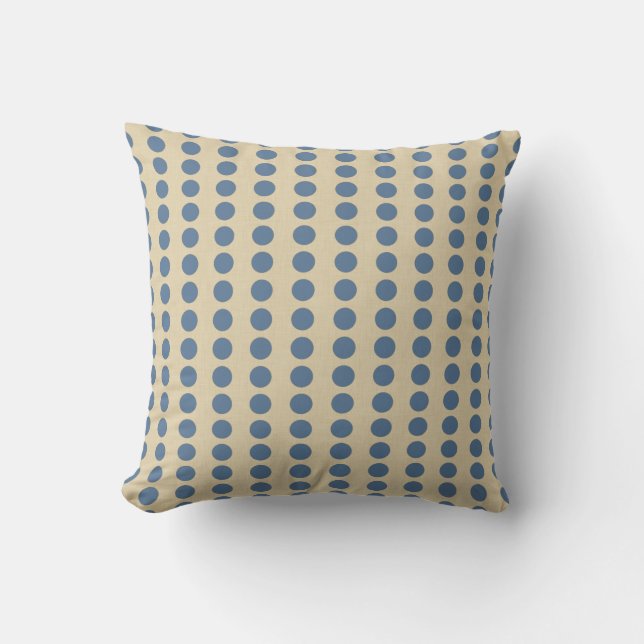 Kashmir Blue Spice Moods Dots Kudde (Framsida)