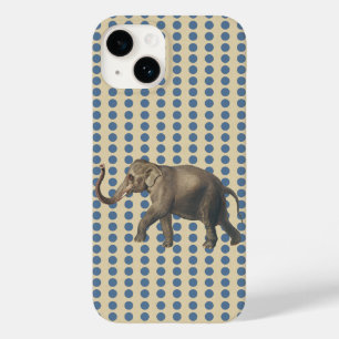 Kashmir Blue Spice Moods Dots med Elephant
