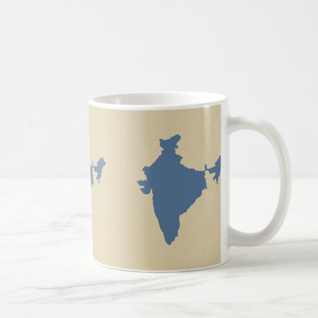 Kashmir Blue Spice Moods Indien Kaffemugg (Höger)