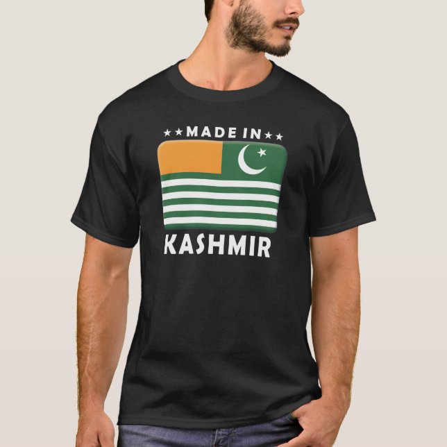 Kashmir gjorde B T-shirt (Framsida)