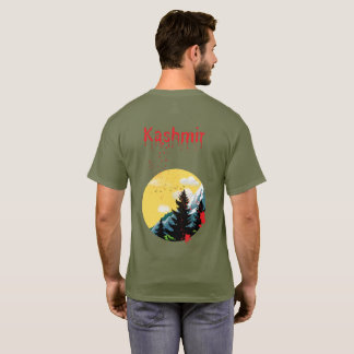 Kashmir nya t-shirt-design t shirt