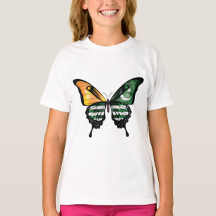Kashmir Swallowtail Butterfly Flagga Sticker T Shirt