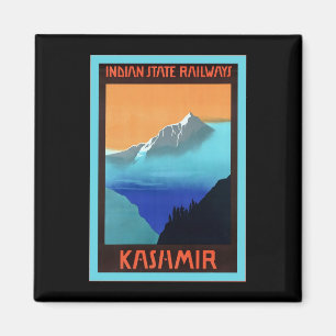 Kashmir ~-vintage resor magnet