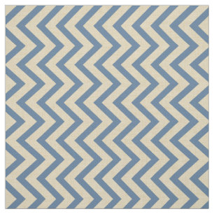 Kashmire Blue Spice Moods Chevrons Tyg