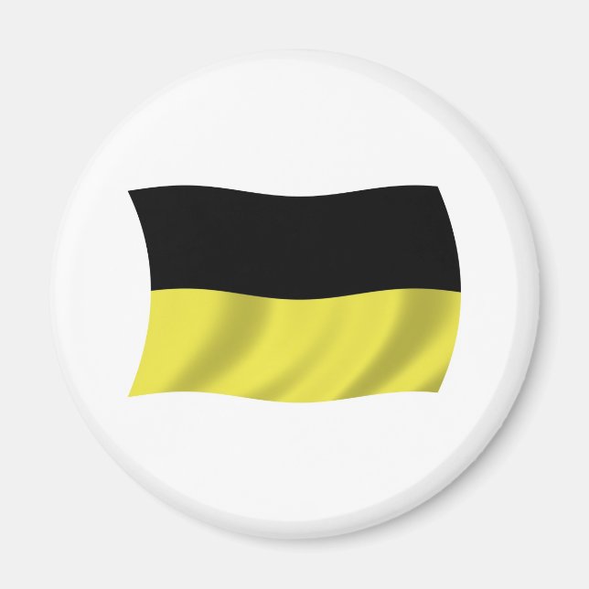 Kashubiers flagga Magnet (Framsidan)