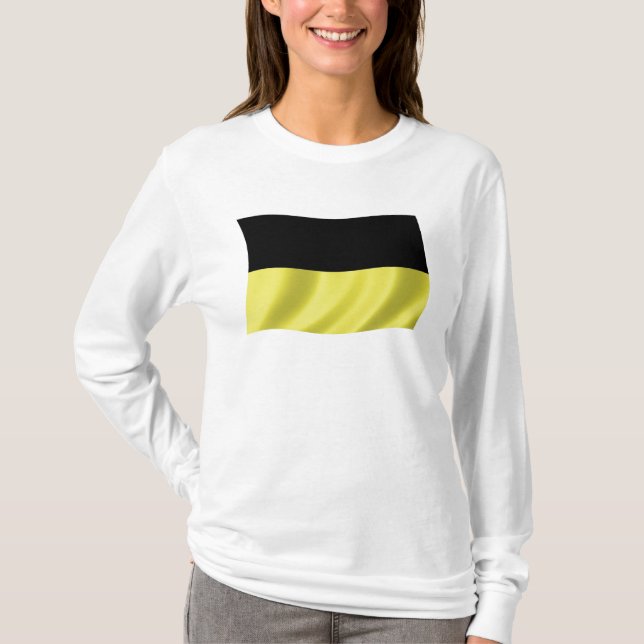 Kashubiers flaggtröja t shirt (Framsida)