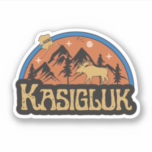 Kasigluk, Alaska Klistermärke Klistermärken
