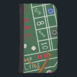 Kasino Craps Bord med Chip och Dice Galaxy S4 Plånboksfodral<br><div class="desc">Se till att Dam Tur står på din sida med den här målningen av ett klipp bord av Chariklia Zarris. Disen har kastats och samlas in,  tillsammans med eventuella förlorade beten. Lägg den här åtgärden i din vägg i dag!</div>