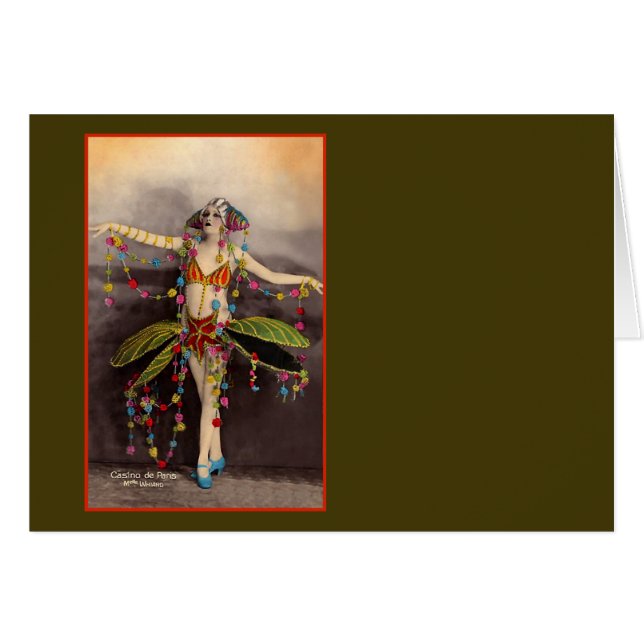 Kasino de Oaris Hälsningskort (Framsidan Horizontal)