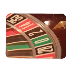 Kasino Gambling Roulette Wheel Vintage Retro Stil Magnet