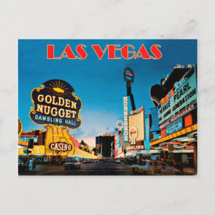 Kasino i Las Vegas stad Vykort