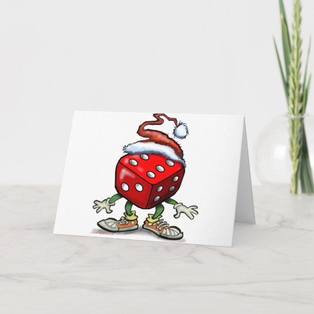 Kasino-jul Helgkort (Framsida)