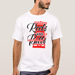 Kasino-kortplats Maskin Spelare / Spel T Shirt