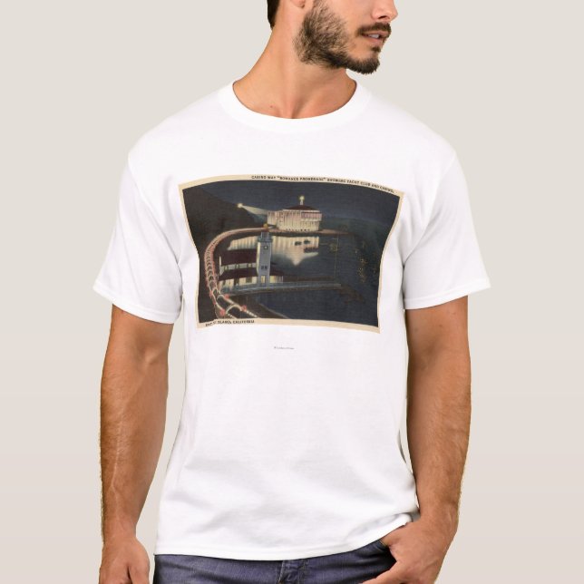 Kasino långt till "den romanska promenaden ", t-shirt (Framsida)