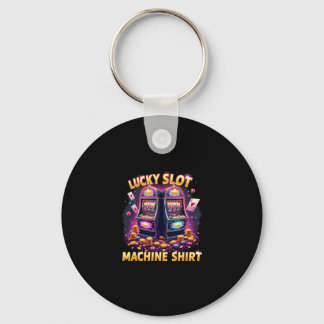 Kasino Las Vegas Spelentusiaster Lucky Slot Machin Nyckelring