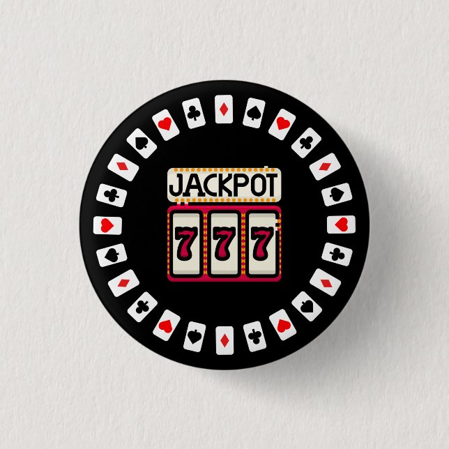 Kasino Slå Jackpot 777 Knapp (Framsida)