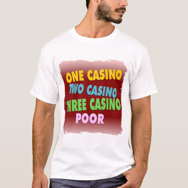 kasino t-shirt (Framsida)