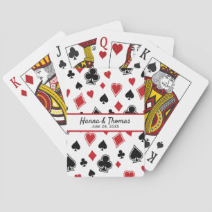 Kasino Theme Las Vegas Bröllop Tack Favor Casinokort