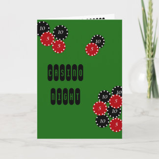 Kasinoparty Inbjudan