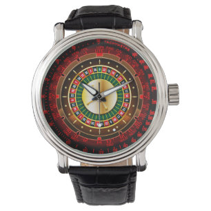 Kasinoroulettklocka Armbandsur