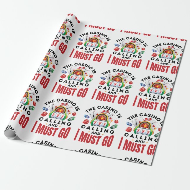 Kasinot ringer och jag måste åka till Spelare Presentpapper (Utrullad)